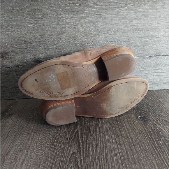 SAM EDELMAN Prentice Convertible Tan Ankle Boots Mules Size 8M - Picture 12 of 12